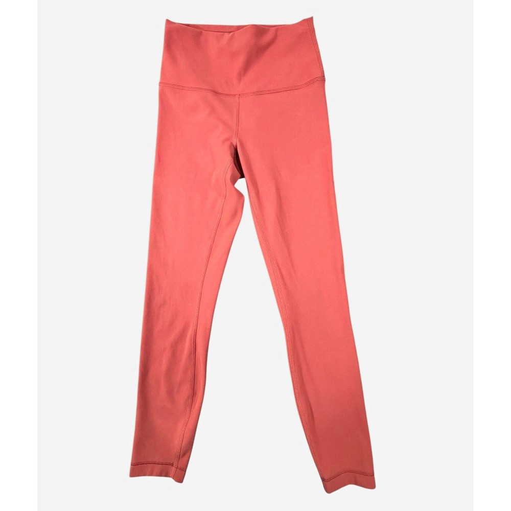 lululemon athletica Wunder Under High Rise Ankle Leggings Pink Size 6